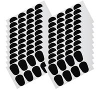 Yardwe Accessoires Indispensables pour Saxophone 50 Coussinets en Silicone Noir Protection des Dents Facile à Remplacer pour Musiciens Sax Alto Ténor Baryton