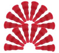 Yardwe Adaptateurs pour Briquet à Butane Recharge Rapide pour Cartouches De Gaz Réchaud, Kit De 20 Embouts en Plastique Anti-Fuite Légers Portables pour Camping Et Plein Air