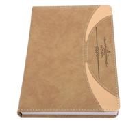 Yardwe Agenda 2026 en Cuir Pu et Papier Kaki pour Étudiants et Professionnels avec Planification Continue et Clarté des Tâches Quotidiennes, pour Cours et Révisions Répétées