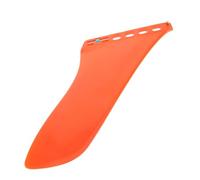 Yardwe Aileron de Surf Amovible Orange pour Planche à Pagaie, Stabilité | Nylon et Fibre, Forme Profilée Lisse, pour Longboards, Surf et Plage, Traçage Droit Amélioré