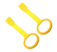 Yardwe Anneaux D'aide à La Marche Bébé, Anneaux Suspendre Pour Lit Bébé, 2 Pièces Jaunes, Support Solide En Matériau Robuste, Apprentissage Debout, Accessoires Pour Chambre D'garçon Et Filles