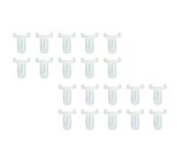 Yardwe Anneaux de Présentation Anneaux de Couleur Contrastée pour Nail Art Lot de 100 en Abs Blanc pour Affichage Échantillons Affichage Gain de Temps et Usage Professionnel et Personnel