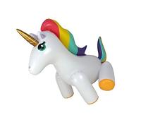 Yardwe Arroseur Gonflable Licorne Accessoire Été pour Jeux Eau Extérieur pour Fêtes Au Jardin et Activités Aquatiques
