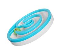 Yardwe Balle Lumineuse Couineuse pour Chat, Jouet Piste Créatif ABS Bleu | Auto-jeu pour Chats et Chatons, Stimule L’Activité Quand ils Sont Seuls, Divertissement Interactif