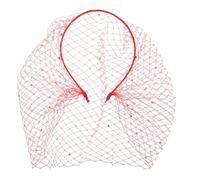 Yardwe Bandeau voile de mariée Bijou de tête orné de strass - Chapeau bibi vintage - Accessoire de cheveux romantique pour les mariées, les enterrements de vie de jeune fille et les fêtes années