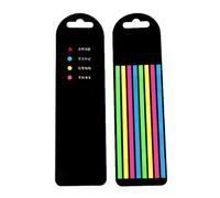 Yardwe Bandes de Lecture Fluorescentes Professionnelles Pet 2pcs pour Surligner les Phrases, Solide et Pratiques, pour L'école Maison