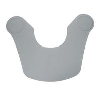 Yardwe Barbier à Bandes de Cou en Silicone avec Cape Anti-fragments, Accessoires Coiffure pour Hommes et Femmes en Salon