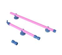 Yardwe Barre à Bulles D’air pour Aquarium, Rose, 14 Pouces, Plastique | Se Fixe Vitre, Peut être Assemblée, Bulles Fines, 2 Ventouses en Caoutchouc et Connecteur