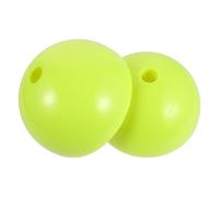 Yardwe Base de Poteau D'agilité de Football en Abs Portable 2pcs Vert Clair Conforme aux Normes pour Entraînement Intensif de Football