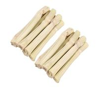 Yardwe Bâtonnets à Mâcher pour et Petits Animaux Bambou Naturel Jouets Anti-anxiété Sûrs et Faciles à Nettoyer pour Rongeurs