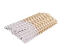Yardwe Bâtonnets de Coton Nettoyants pour Maquillage, 60 Pièces en Coton et Bambou, Forte Absorption D'eau, sans Peluches, Accessoires de Beauté pour Femmes