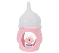 Yardwe Biberon pour Chaton -né 20ml avec Tétine en Silicone Douce, Simulation du Toucher Maternel, pour L'alimentation Soins Spéciaux des Chiots