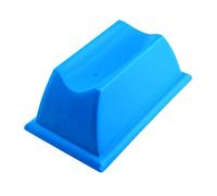 Yardwe Bloc de Roue Stabilisateur Support Entraînement Intérieur Compatible la Plupart Pneus Bleu Abs Antidérapant