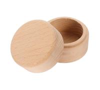 Yardwe Boîte à Dents De Lait Bois Boîte à Souvenirs Dents Lait Étui Pour Cheveux Fœtaux