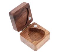 Yardwe Boîte à Médiators Bois pour Guitare Organisateur De Médiators Étui De Rangement De Pouce