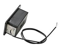 Yardwe Boîte à Piles Noire en Plastique Légère Couvercle pour Guitare et Micro Basse, Accessoire de Remplacement Pratique pour Musiciens et Débutants