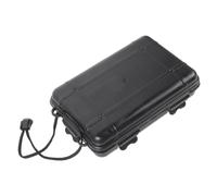 Yardwe Boîtier Étanche Multifonction en Plastique Rigide Noir, Amortissement Antichoc avec Mousse Intérieure, pour Hommes, Rangement Voyage et Survie, Dimensions 170x110x50 Mm