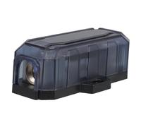 Yardwe Boîtier Porte-fusible Alliage de Zinc Support Fusible Auto pour Distribution Batterie Compatible Systèmes Audio Véhicules Protection Intensité Élevée Remplacement Rapide