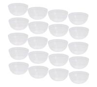 Yardwe Bol Mélangeur en Pvc 30 Pièces pour Masques Visage Usage Quotidien Soin Capillaire Usage Maison