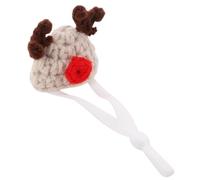 Yardwe Bonnet Tricoté pour Hamster Petit Bonnet Décoratif Chapeau pour Petit Animal De Compagnie Accessoire Photo