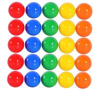 Yardwe Boules De Bingo 50Pcs Boule De Loterie Peut Être Ouvert Boules De Loterie en Plastique