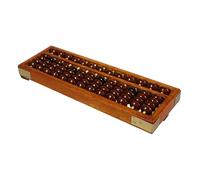 Yardwe Boulier Chinois Rangées Outil pour Apprentissage Mathématique et Adultes pour Étudiants et Comptables