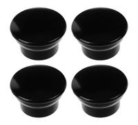 Yardwe Boutons de Couvercle pour Théière 4pcs en Plastique et Métal Design Ergonomique, Poignée Facile à Installer, Accessoires Cuisine Maison
