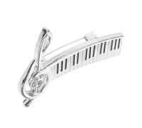 Yardwe Broche Musicale Alliage de Zinc Épingle Petit Instrument pour Vêtements Accessoire Élégant et Cadeau Pianiste Femme