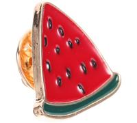 Yardwe Broche Pastèque en Émail Coloré, Épingle à Châle Rétro, Accessoire Mode pour Femmes, Pinces à Broches Fruitées, pour Fêtes et Vêtements Décontractés, 1 Pièce
