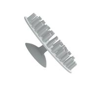 Yardwe Brosse à Poils d'Animaux en Silicone Antidérapante pour Chat Peigne de Bain Massage Élimine la Poussière et Adoucit Poil Accessoire de Toilettage pour Animaux de Compagnie