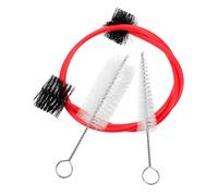 Yardwe Brosse de nettoyage pour instruments à vent brosses de nettoyage de trompette brosse de nettoyage saxo brosse de nettoyage de trompette kit de nettoyage de sax Plastique rouge