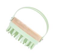 Yardwe Brosse Shampooing Silicone Masseur Chevelu Ergonomique Brosse Gommage Doux Pour Cheveux Secs et Humides