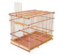 Yardwe Cage à Oiseaux Décorative Portable pour Transport pour Voyage et Usage Intérieur Extérieur Cage pour Perruches et Inséparables