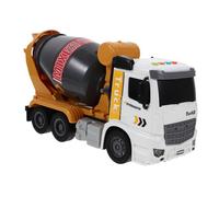 Yardwe Camion Malaxeur à Tirer Garçon et Filles Jouet de Construction Mini avec Lumière et Musique Camion Malaxeur en Plastique pour Jeu Intérieur 1 Pièce