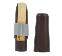 Yardwe Capuchon de Ligature Saxophone Alto Silicone et Bois Accessoire pour Protection Embouchure Adapté Débutants et Musiciens Professionnels