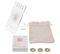 Yardwe Cartes de L’Oracle du Yi Jing, 64 Hexagrammes, pour Débutants | Plastique et Papier, Design Unique, Objet de Collection, Apprentissage, Prédiction, Style Distinctif
