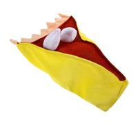 Yardwe Chapeau de Déguisement Citrouille Peluche Accessoire Drôle pour Halloween et Noël Coiffure Festive Réutilisable pour Fête et Photographie