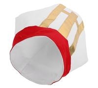 Yardwe Chapeau Halloween Mitre De Cardinal Coiffe Religieuse Accessoire Théâtre Costume Prêtre Déguisement Pape De Théâtre Crèche Vivante