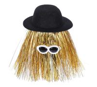 Yardwe Chapeau Miniature pour Bouteille de Vin, Décoratif, Top Hat