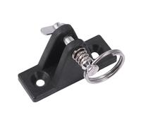 Yardwe Charnière INOX pour Auvent Bateau Accessoire Robuste Acier Inoxydable Fixation pour Voile Ombrage Compatible Kayak et Yacht Installation Facile avec Vis Incluses