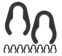 Yardwe Clips pour Câble de Microphone Lot de 10 Pinces Plastiques Flexibles pour Pied Micro Accessoires Scène et Studio