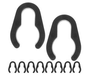 Yardwe Clips pour Câble de Microphone Lot de 10 Pinces Plastiques Flexibles pour Pied Micro Accessoires Scène et Studio