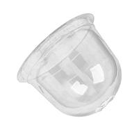 Yardwe Cloche Hivernage Plante Exterieur en PVC Transparent, Mini Serrage Dôme pour Protéger Fleurs et Légumes Le Froid en Intérieur ou Extérieur