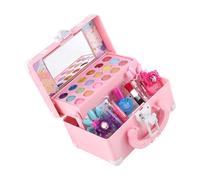 Yardwe Coffret de Maquillage pour Filles Abs Ensemble de Maquillage Simulant pour Garçon Fille Couleurs Riches et Matériaux de Rôle pour Petites Princesses