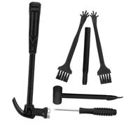 Yardwe Coffret d'Outils de Fouille pour Garçon et Filles Kit de Fouille Éducatif 6Pcs Jouet Archéologique Outils de Creusement Activités Jouets Stem Soi-Même