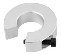 Yardwe Collier Corrosion Argenté D'arrêt en Alliage Annulaire D'aluminium la Résistant Vieillissement Linaire pour de Guide Linéaire et Roulement