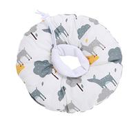 Yardwe Collier De pour Chat Adorable Collerette Confortable Et Respirante Prévention des Mutilations Grattages Design Chic Et Amusant pour Chats