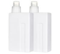 Yardwe Conteneurs Réutilisables 2pcs 1000ml Pe pour Lessive et Détergent, Bouteilles Vides Polyvalentes, Adaptées pour Usage Domestique et Hôtelier