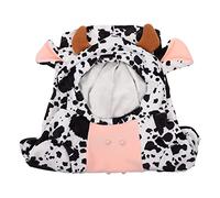Yardwe Costume Décoratif pour Animaux Modélisation De Vache Vêtements Chics Et Confortables pour Chiens Et Chats pour Activités Extérieures