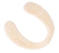 Yardwe Coussin de Siège de Toilette pour Apprentissage Propreté Beige en Polyester Échelle D'appoint et Sécurité Assurée pour Pot Wc Garçon et Filles
